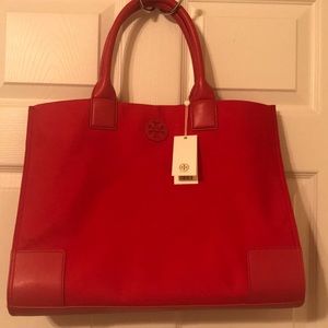 Tory Burch Ella Bag, Red, NWT
